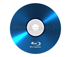 Disks Blu-Ray BD-R 25Gb, 4x, Jewel kast, 1gab.